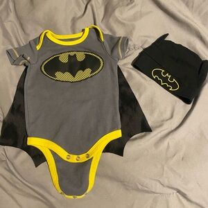 3 piece Batman onesie set